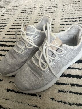 adidas Light Gray Knit Women's Sneakers